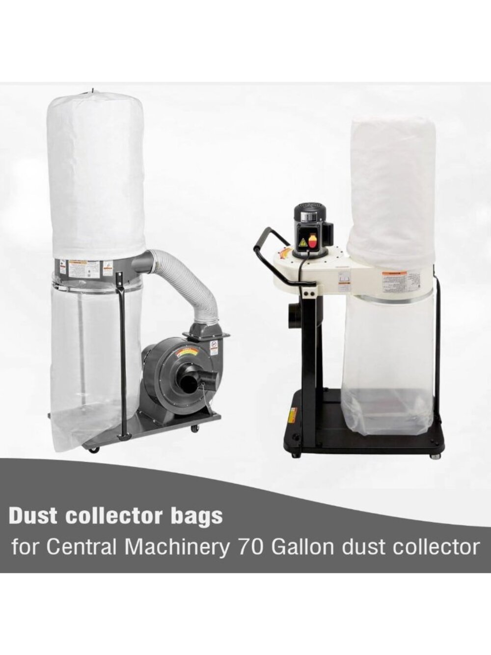 30 Pack Clear Dust Collector Bags - 5 Mil Thick, 19.5" Diameter, Heavy Duty - Picture 5 of 6